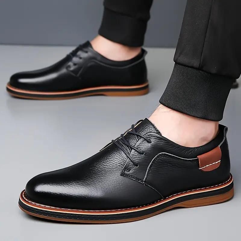 Men's Derby Party Lace Up Casual Shoes